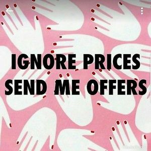 Ignore the price send me offers!